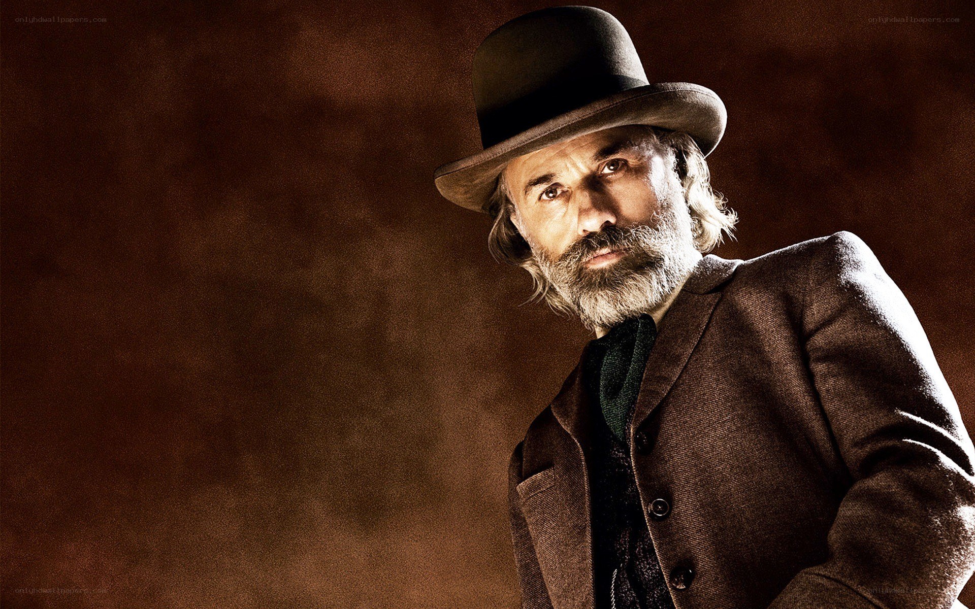 man in bowler hat portrait