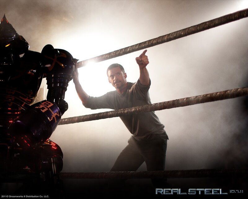 Man in Boxing Ring — Black
