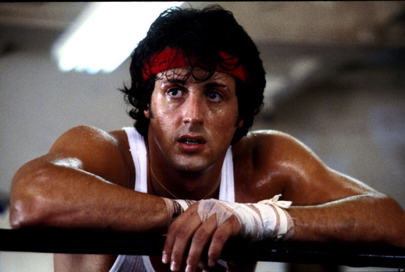 Man in Boxing Ring — Red