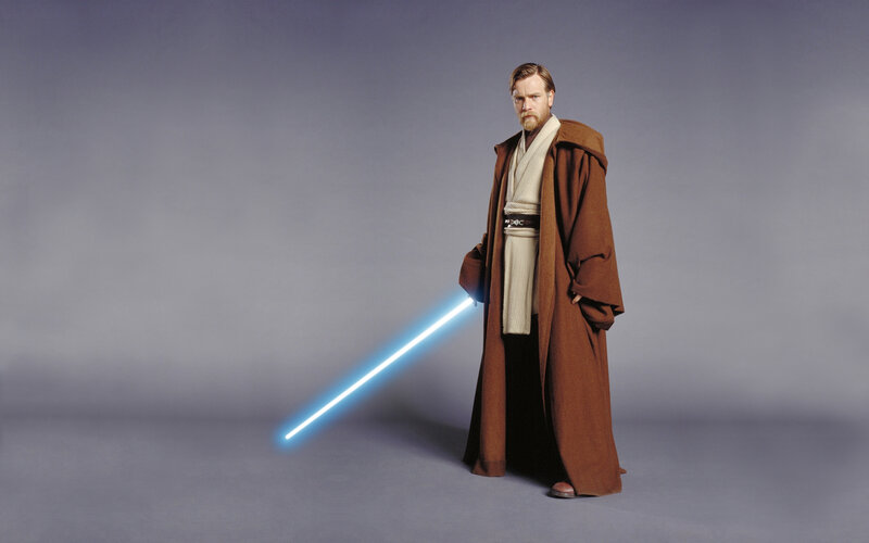 Man in Brown Robe — Serious