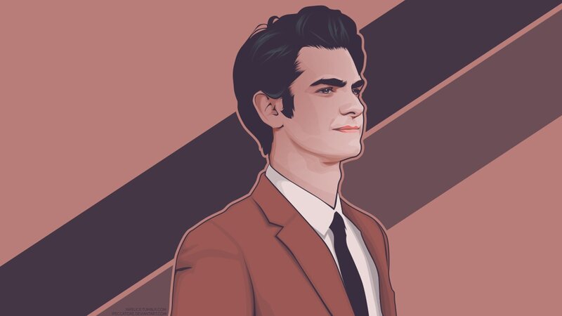 man in brown suit illustration