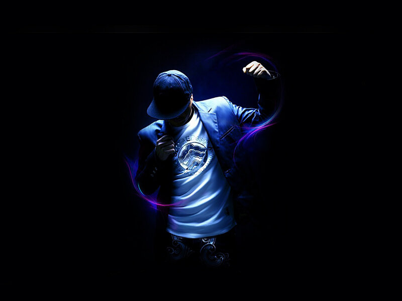 Man in Cap Dancing