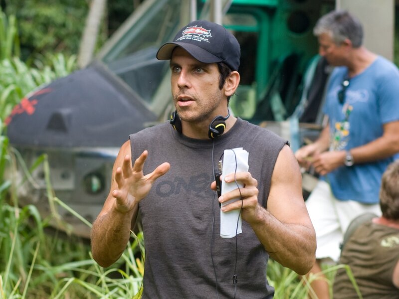 Man in Cap on Set