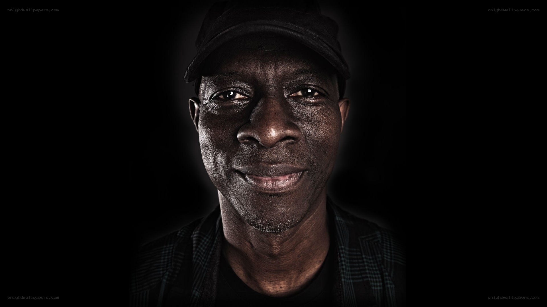 man in cap portrait