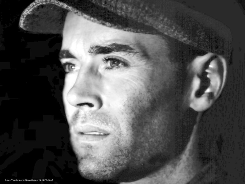 man in cap portrait