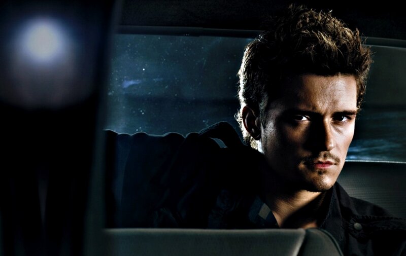 Man in Car at Night — Black, Dramatic, Photograph