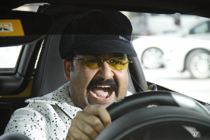 Man in Car Driving