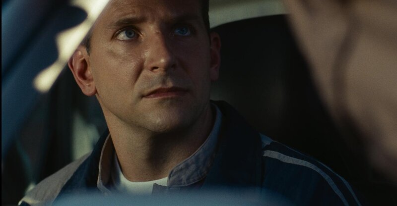 Man in Car Seat — Blue