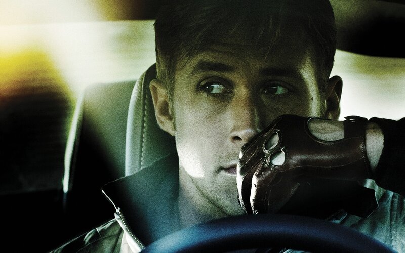 Man in Car Wearing Glove