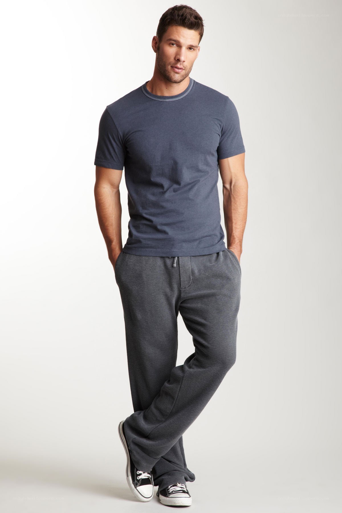man in casual clothing