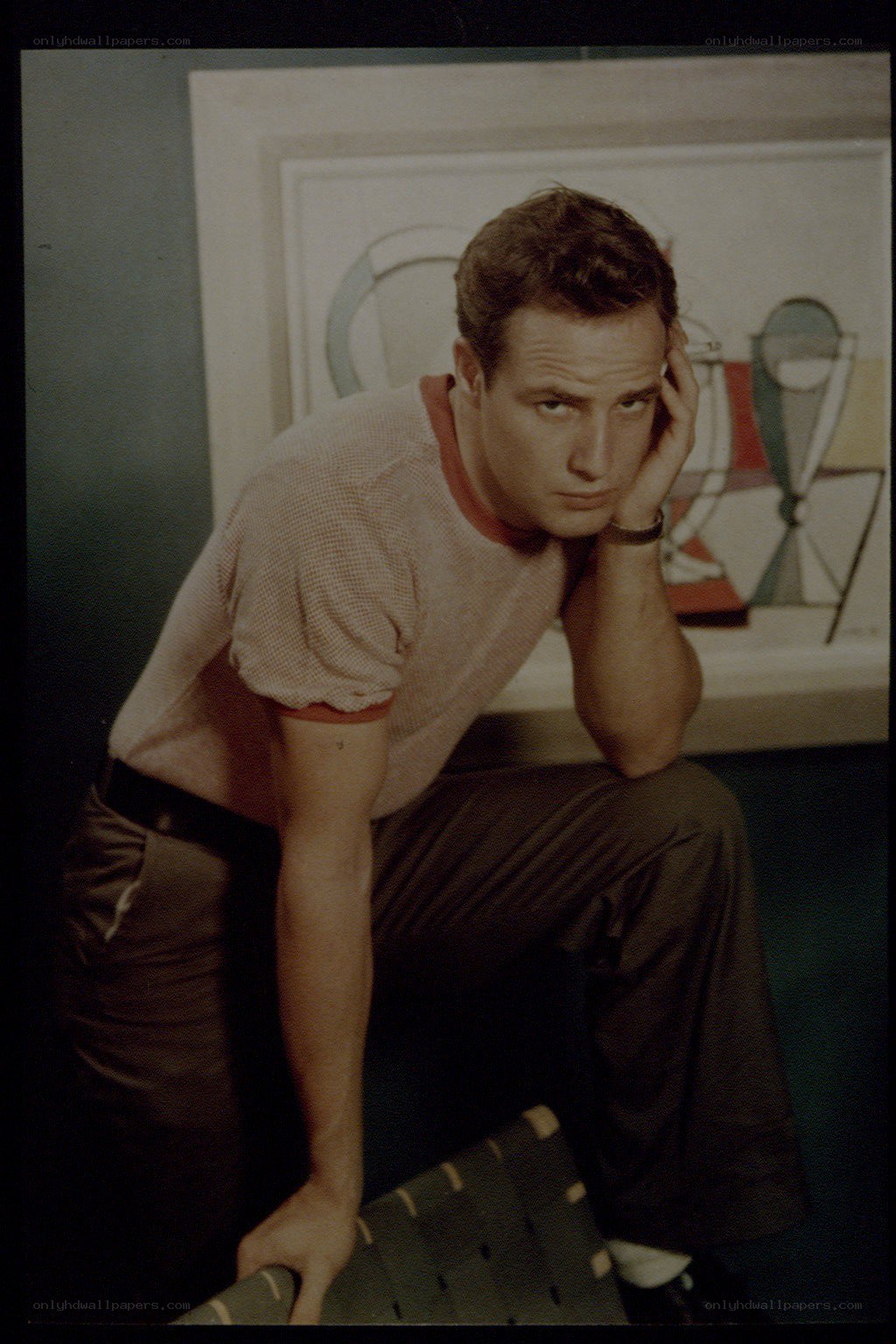 man in casual pose