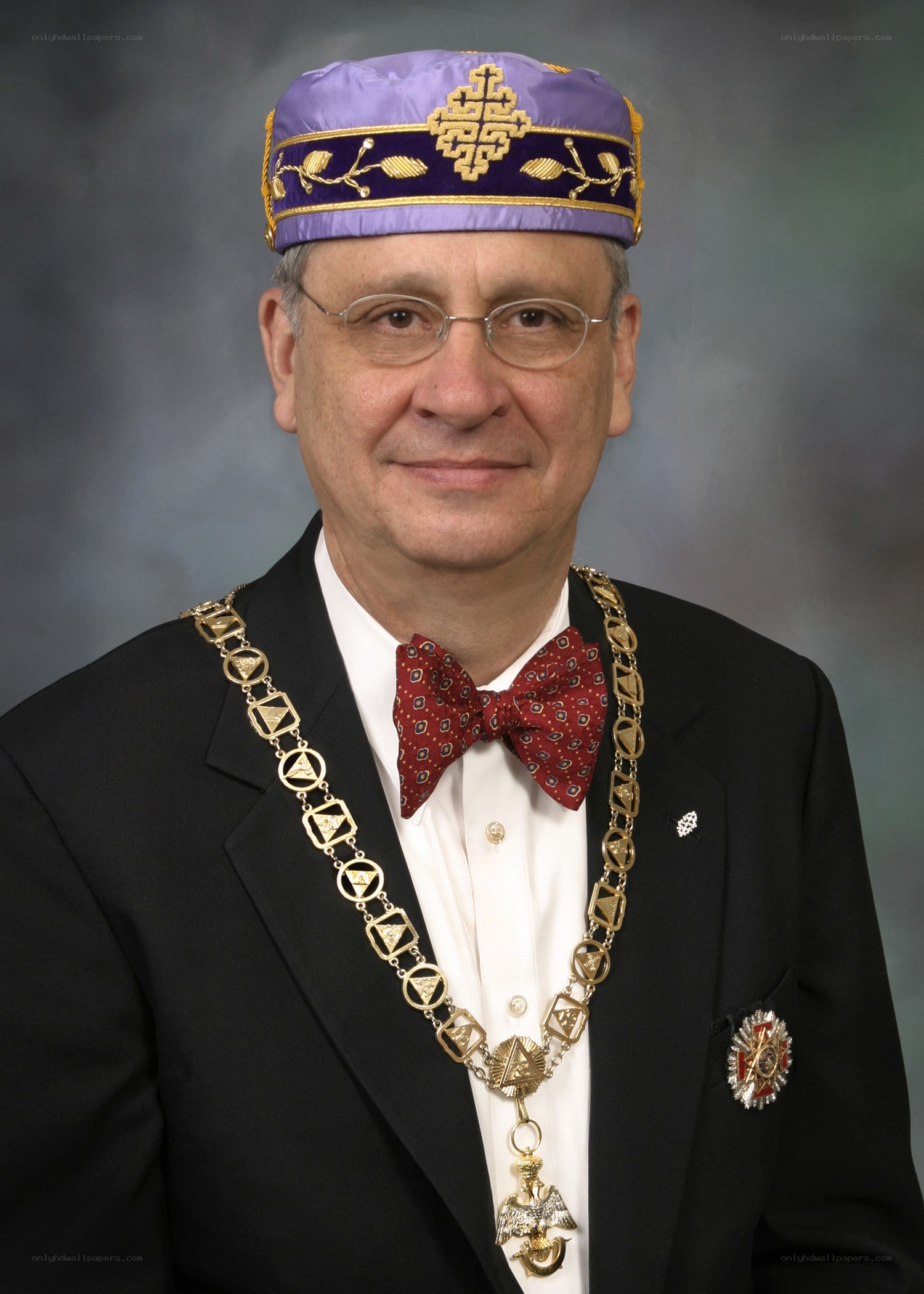 Man in ceremonial attire