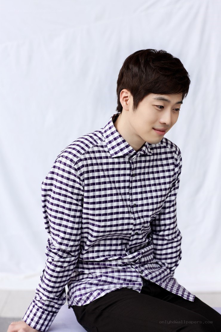 man in checkered shirt