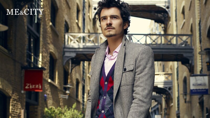 Man in city street