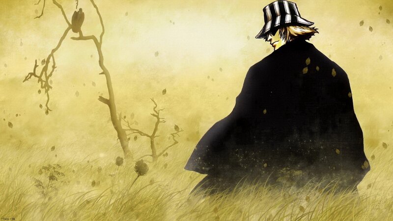 Man in Cloak and Hat — Yellow