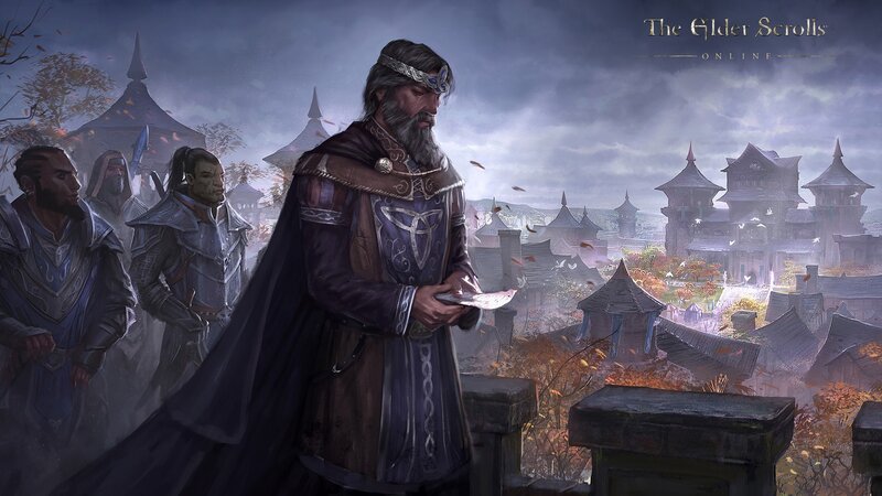 Man in Cloak with Soldiers