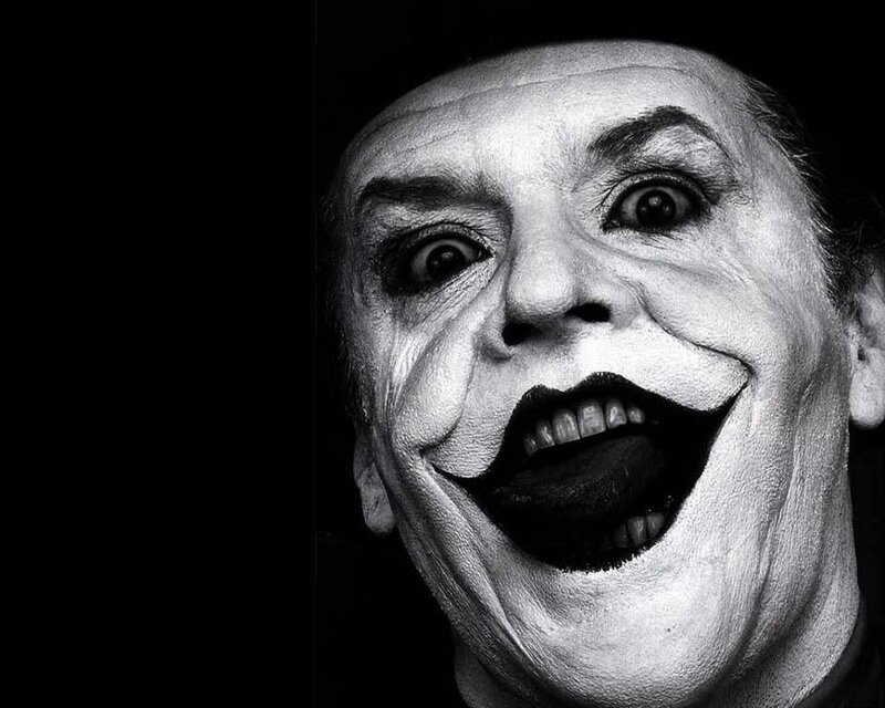 Man in Clown Makeup