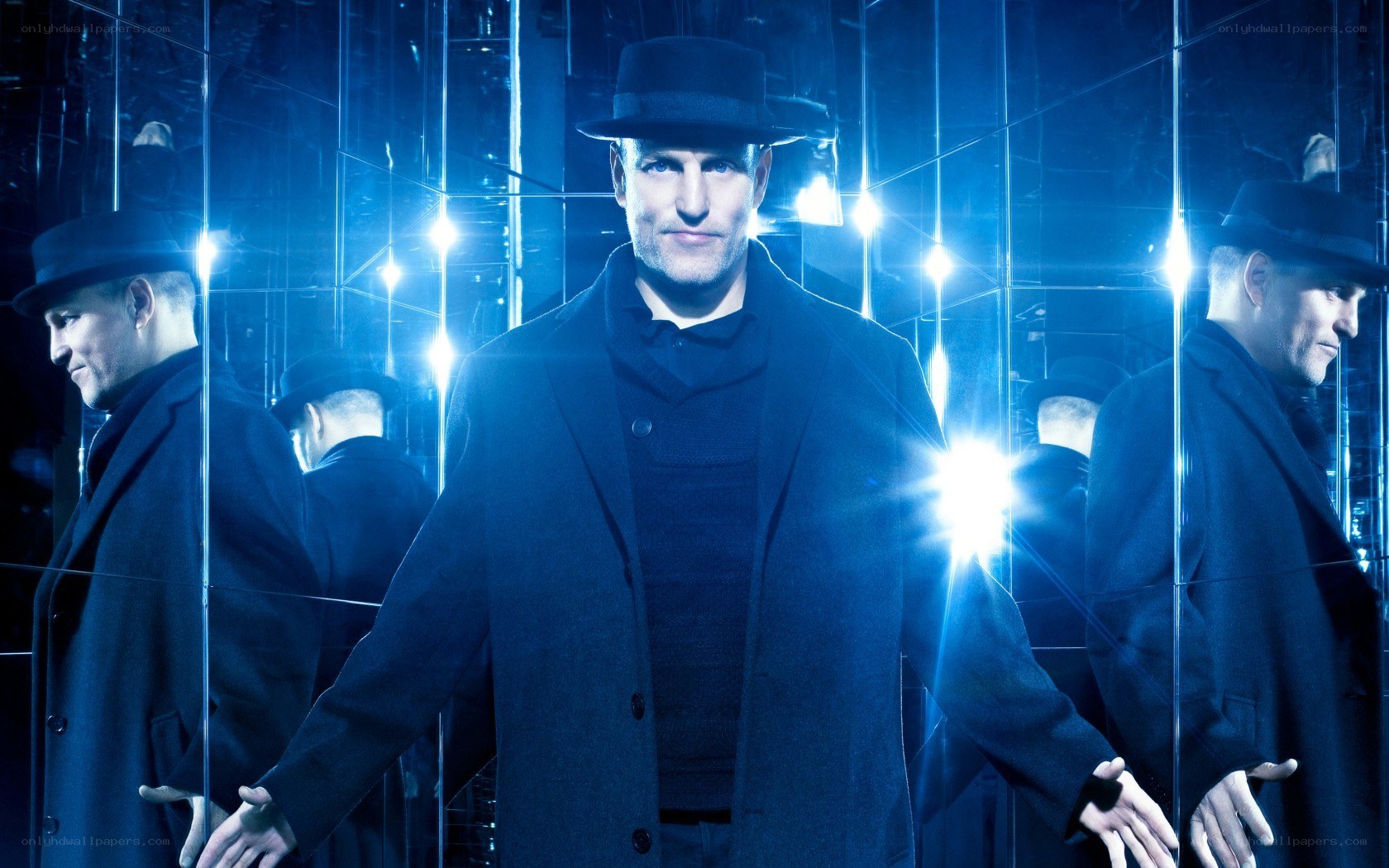 man in coat and hat