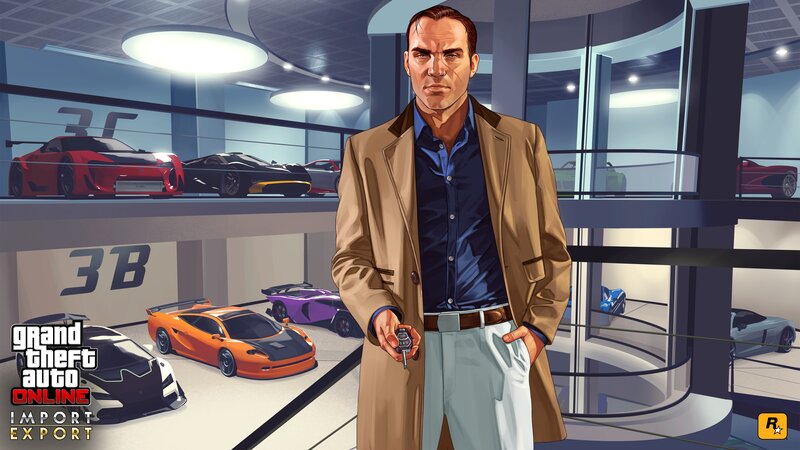 Man in Coat Holding Keys