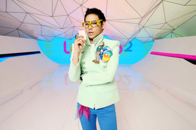 man in colorful outfit