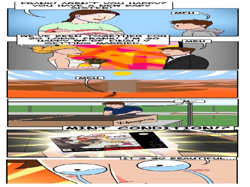 Man in Comic Panels