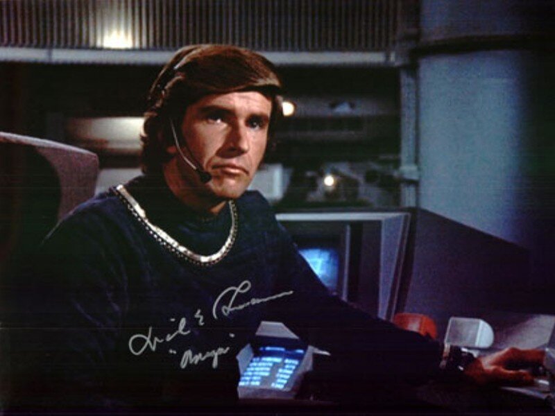 Man in Control Room — Black