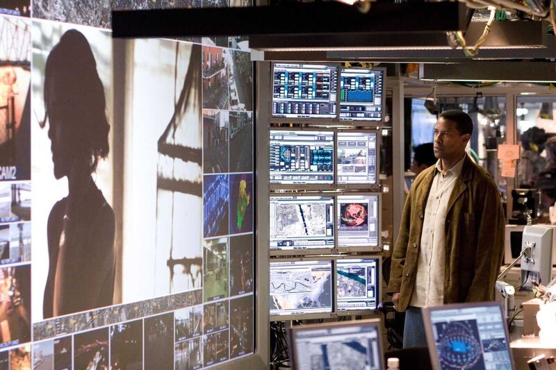 Man in Control Room — Brown