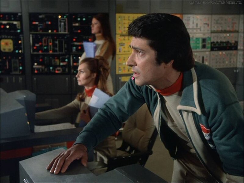 Man in Control Room — Green