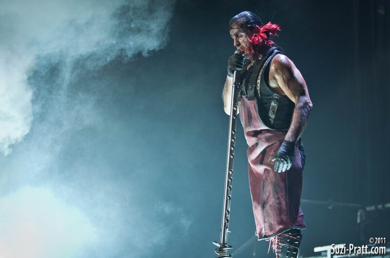 Man in Costume on Stage