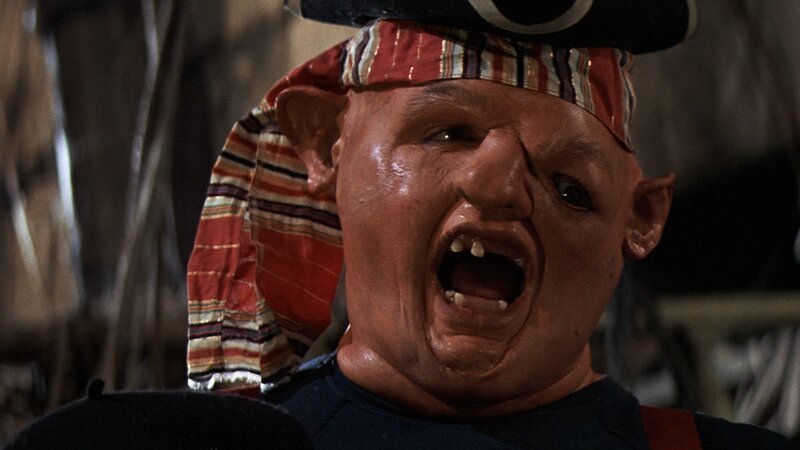 man in costume screaming