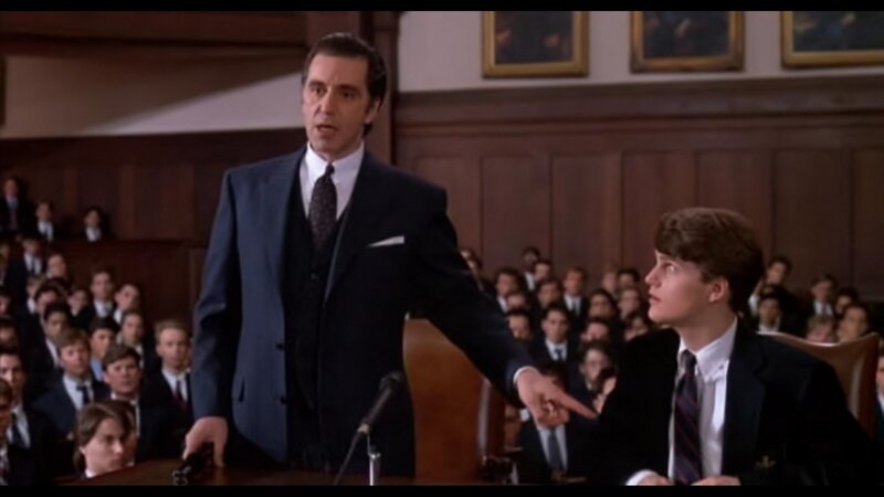 Man in Courtroom