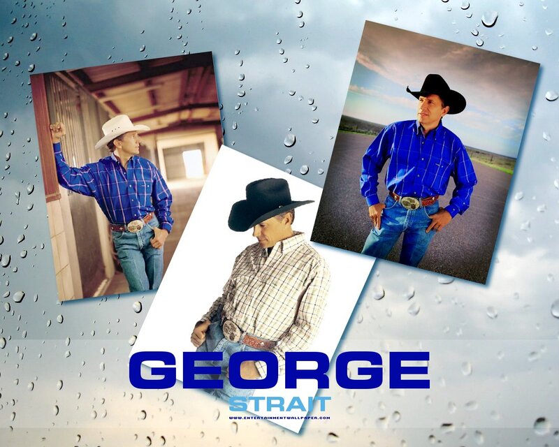 Man in Cowboy Attire — Blue