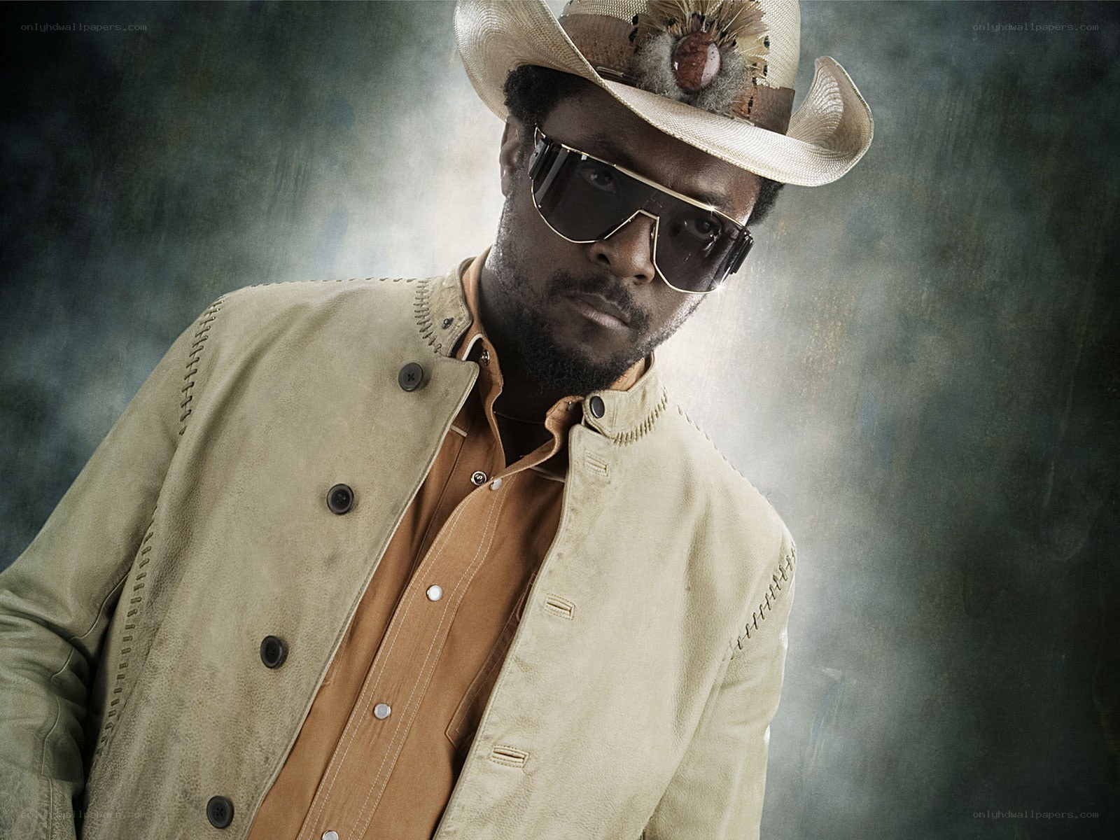 man in cowboy hat and sunglasses
