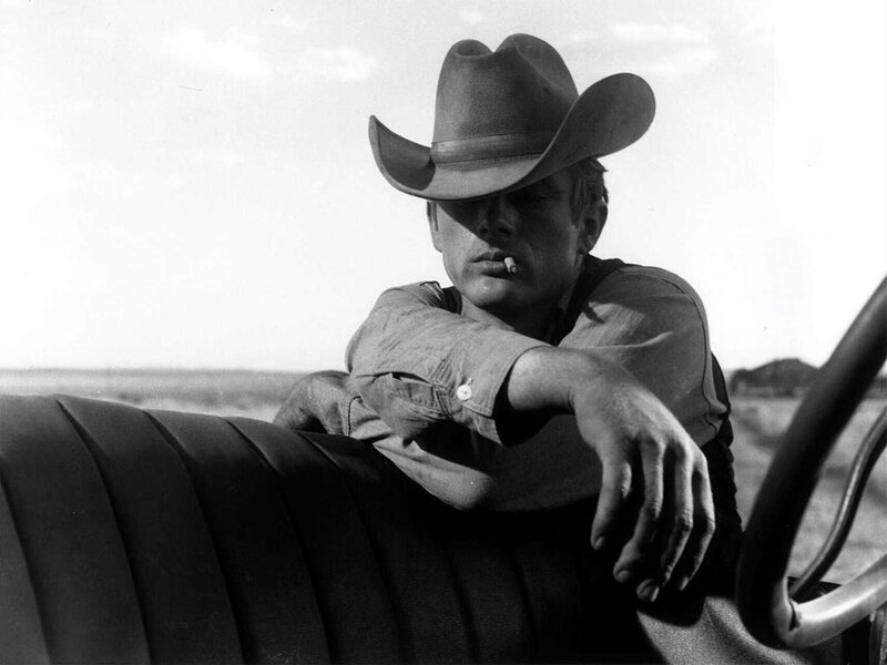 Man in Cowboy Hat — Black, Contemplative