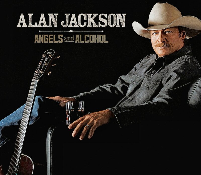 Man in Cowboy Hat — Black, Dramatic, Photograph, Guitar