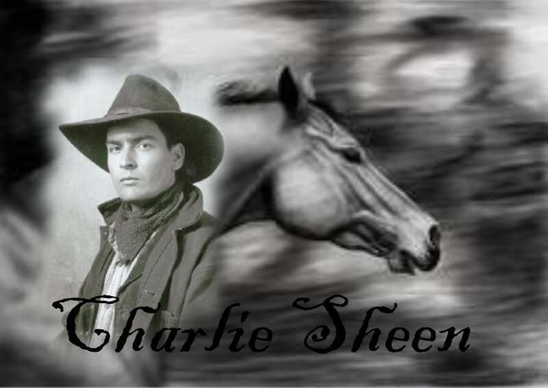 Man in Cowboy Hat — Black, Dramatic, Photograph, Horse