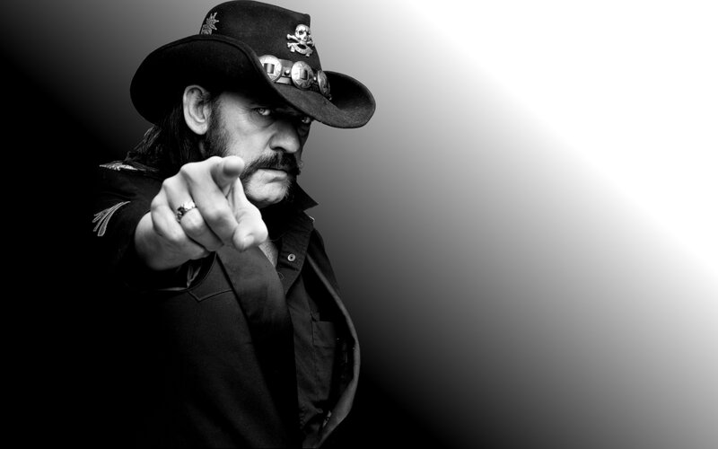 Man in Cowboy Hat — Black, Dramatic, Photograph, Mustache