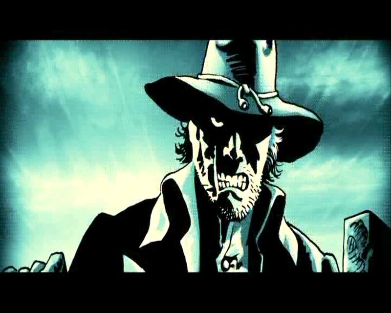 Man in Cowboy Hat — Black, Dramatic