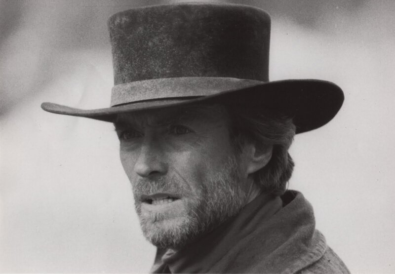 Man in Cowboy Hat — Black, Serious, Photograph, Beard