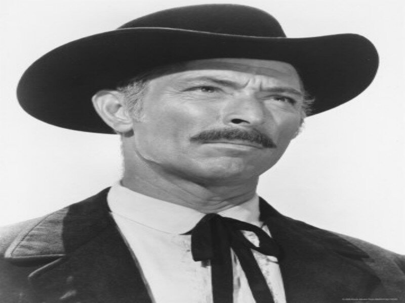 Man in Cowboy Hat — Black, Serious