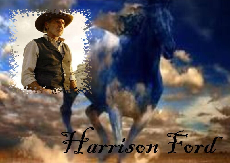 Man in Cowboy Hat — Blue, Dramatic, Afternoon
