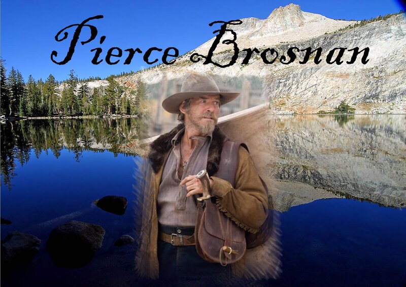 Man in Cowboy Hat — Blue, Serene