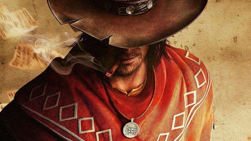 Man in Cowboy Hat — Brown, Dramatic, Digital Art, Cigar