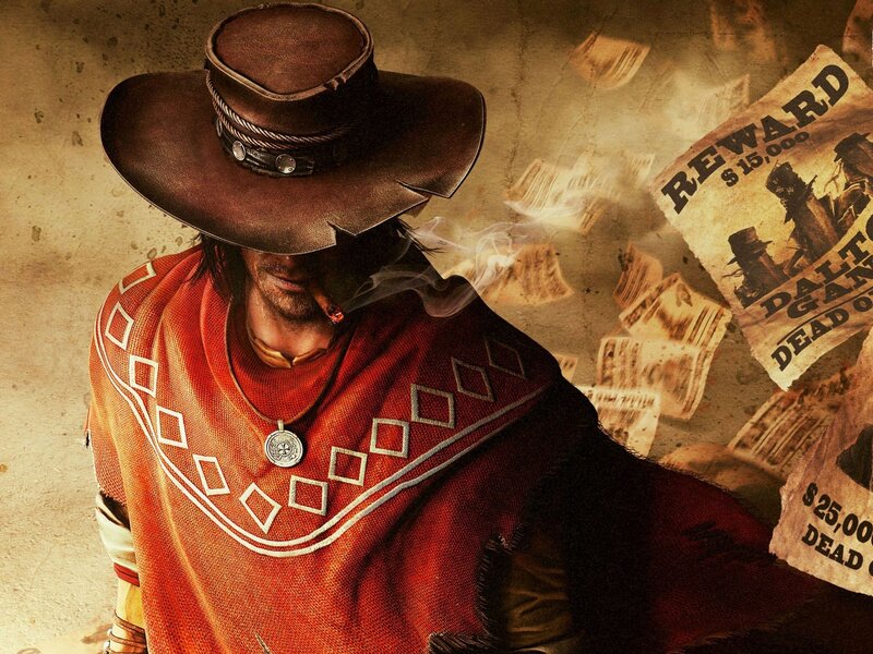 Man in Cowboy Hat — Brown, Dramatic, Digital Art, Cowboy Hat