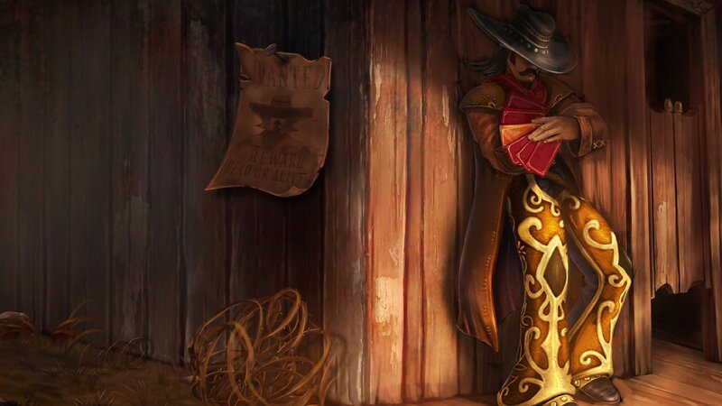 Man in Cowboy Hat — Brown, Dramatic, Digital Art, Wanted Poster