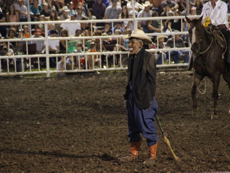 Man in Cowboy Hat — Brown, Humorous