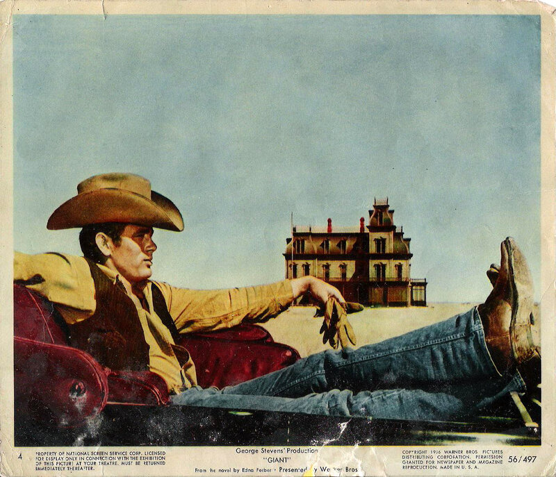 Man in cowboy hat on car