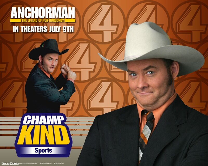 Man in Cowboy Hat — Orange, Humorous