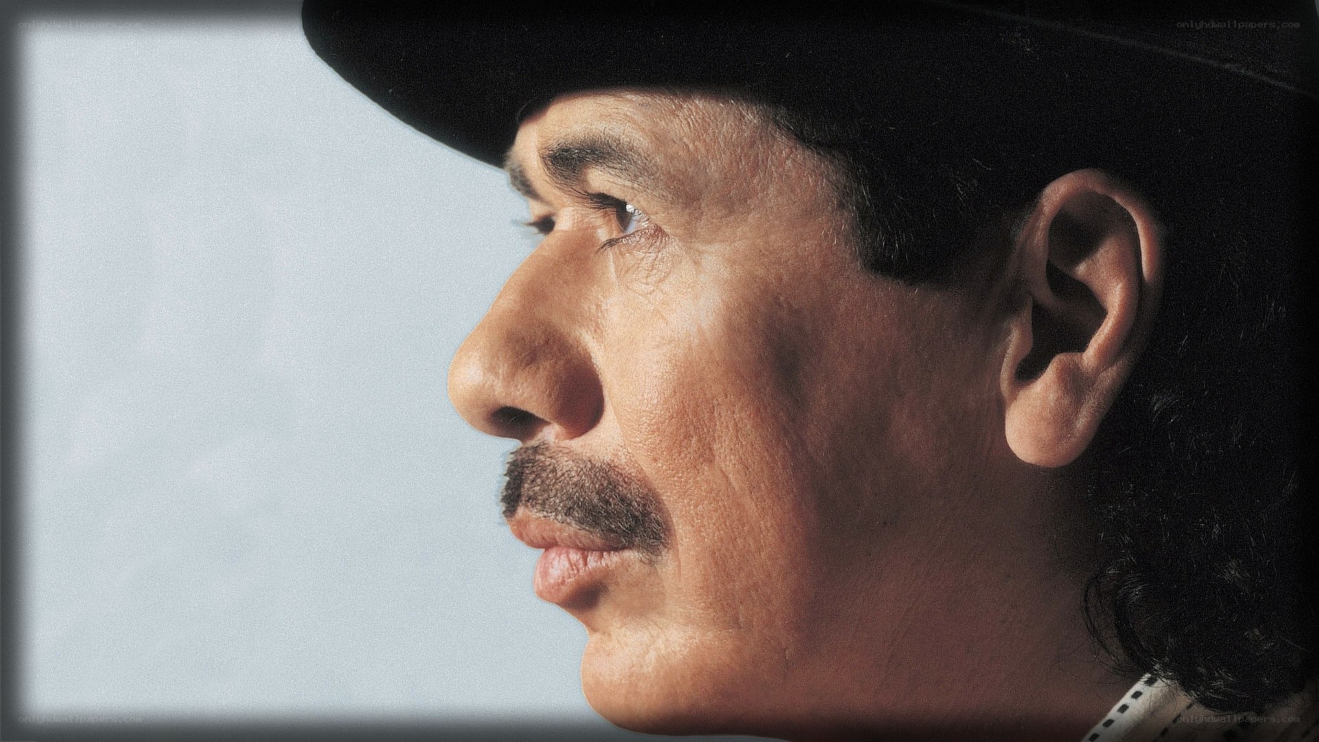 man in cowboy hat profile