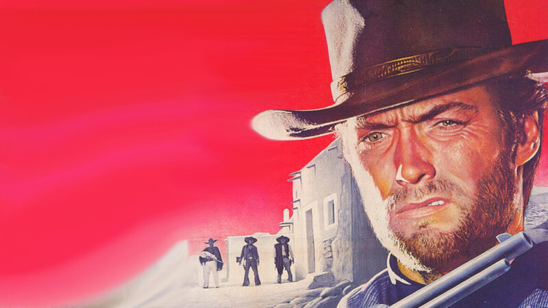 Man in Cowboy Hat — Red, Dramatic, Afternoon
